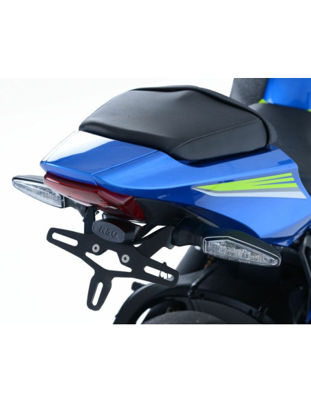 Support de plaque R&G RACING noir Suzuki GSX-R1000