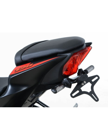 Support de plaque R&G RACING noir Suzuki GSX-R125