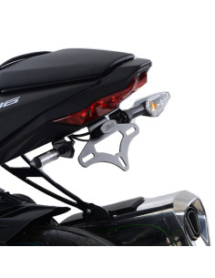 Support de plaque R&G RACING noir Kawasaki ZX636 2