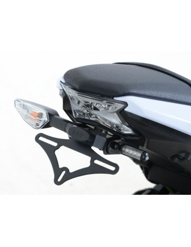 Support de plaque R&G RACING noir Kawasaki Z650