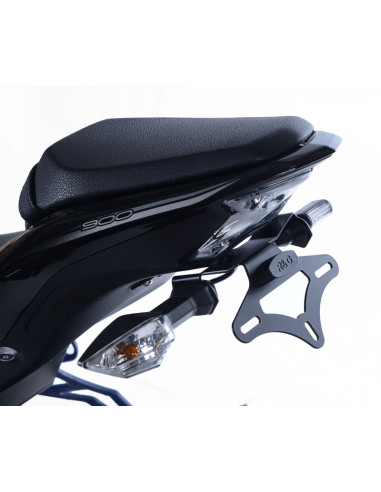 Support de plaque R&G RACING noir Kawasaki Z900