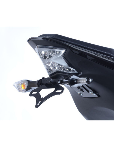 Support de plaque R&G RACING noir Kawasaki Z900