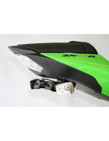 Support de plaque R&G RACING noir Kawasaki