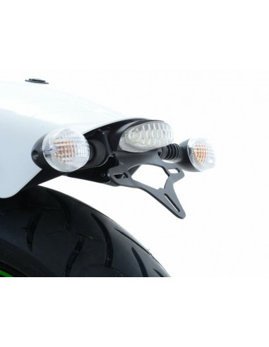 Support de plaque R&G RACING noir Kawasaki Vulcan S