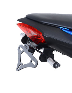 Support de plaque R&G RACING noir Kawasaki Z125 2