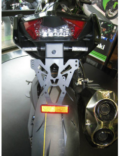 Support de plaque V PARTS noir Kawasaki H2 2