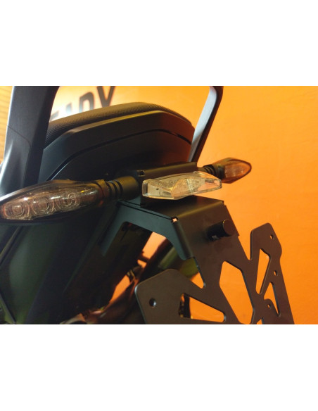 Support de plaque V PARTS noir KTM Duke