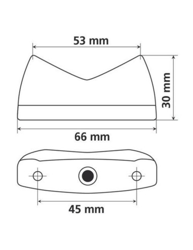 Support de plaque V PARTS noir KTM Duke