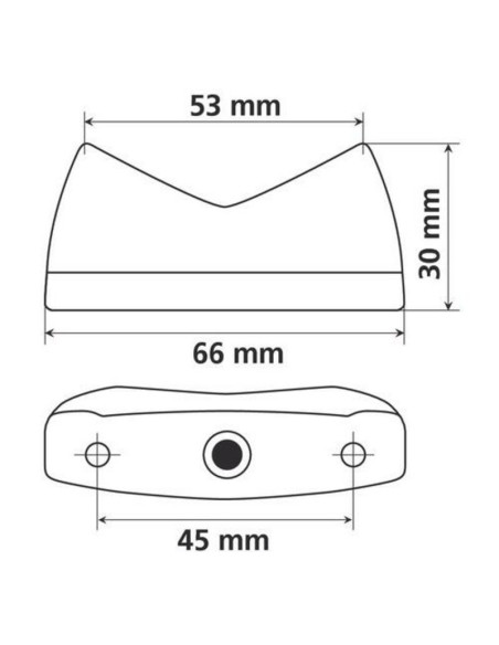 Support de plaque V PARTS noir KTM Duke