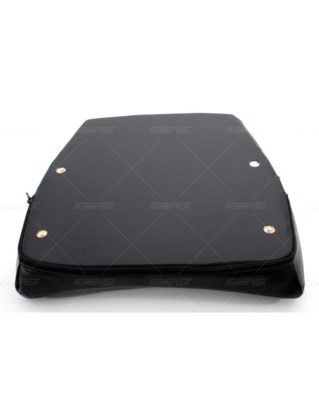 Coussin de dossier Kimpex noir pour coffres quad Kimpex Deluxe/Outback