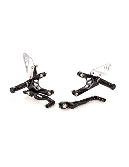 Commandes reculées GILLES TOOLING FXR noir Honda