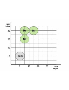Commandes reculées GILLES TOOLING FXR noir Suzuki 2