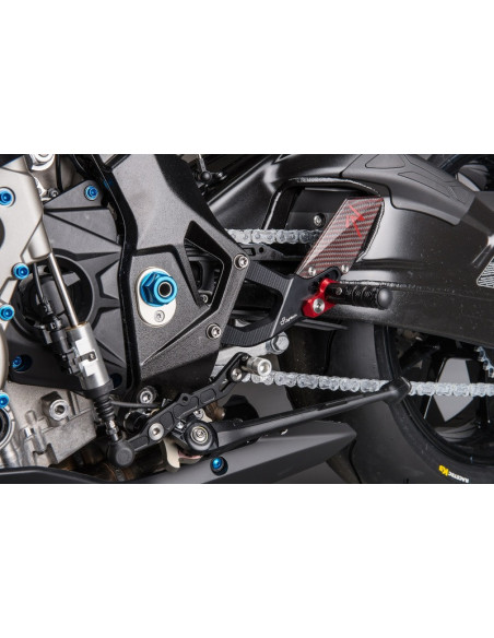 Commande reculées réglables LIGHTECH sélection standard Yamaha Mt-07