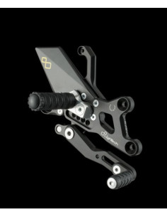 Commande reculées fixes LIGHTECH sélection standard Yamaha Mt-07 2