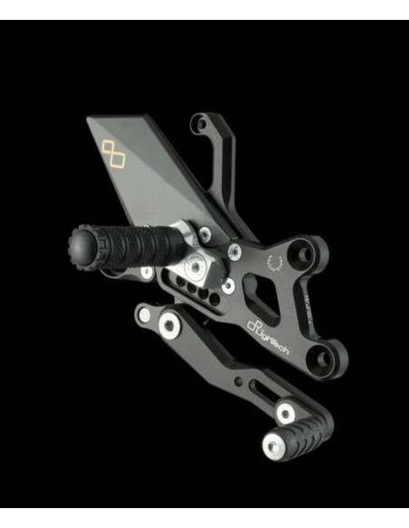 Commande reculées fixes LIGHTECH sélection standard Yamaha Mt-07