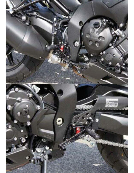 COMMANDES RECULEES MULTIPOSITIONS POUR FZ1 N, FAZER 06-10