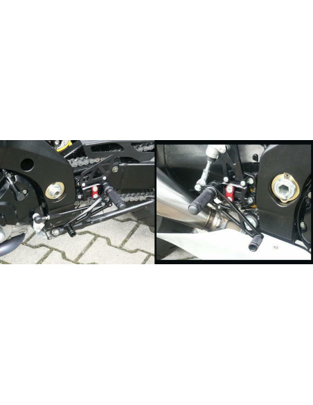 COMMANDES RECULÉES MULTI-POSITION POUR GSXR1000 2005-06