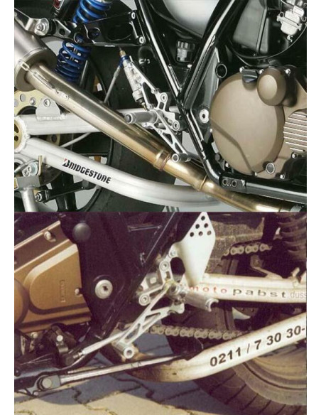 COMMANDES RECULÉES POUR ZRX1200 2001-04