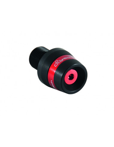 Embouts de guidon LIGHTECH Rayes Series rouge universel