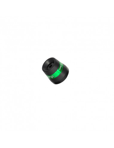 Embout de guidon LIGHTECH vert Black & White Series