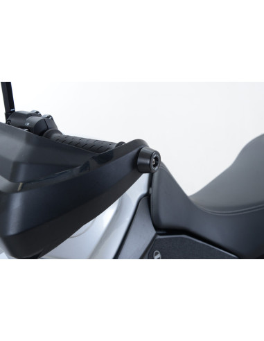 Embouts de guidon R&G RACING noir Triumph Tiger 1050 Sport