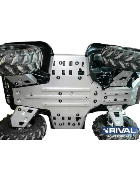 Kit sabot complet RIVAL - aluminium Yamaha Grizzly 700