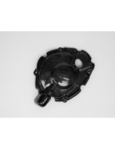 Couvre carter embrayage LIGHTECH carbone brillant Yamaha Yzf-R1