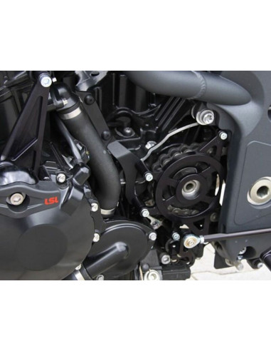 Cache pignon LSL noir Triumph Speed Triple