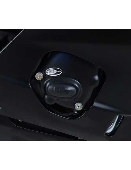 Couvre-carter droit (pompe à huile) R&G RACING Race Series noir Yamaha YZF-R6