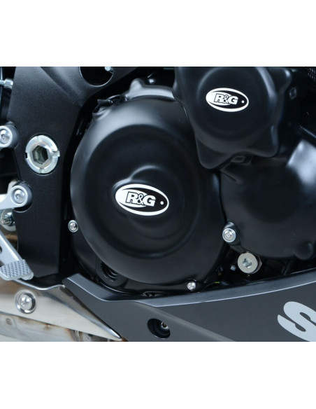 Kit couvre carters R&G RACING noir 3 pcs