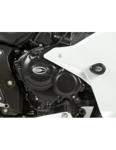 Couvre-carter droit (embrayage) R&G RACING noir Honda CBR600F