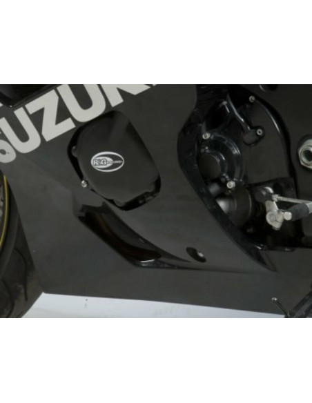 Couvre-carter gauche R&G RACING noir Suzuki GSX-R750