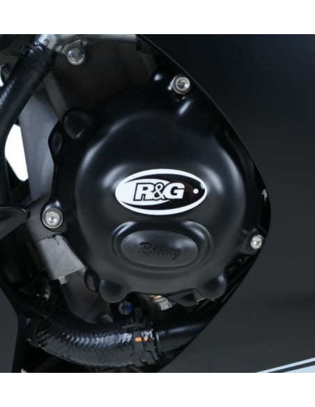 Couvre carter R&G RACING Race Series gauche (alternateur) noir Kawasaki ZX10R