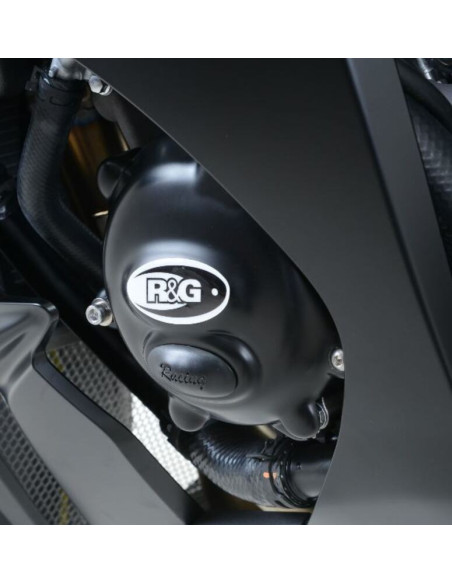 Couvre carter R&G RACING Race Series gauche (alternateur) noir Kawasaki ZX10R