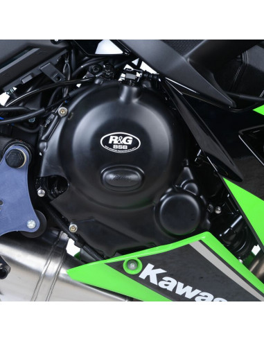 Couvre-carter droit R&G RACING Race Series noir Kawasaki