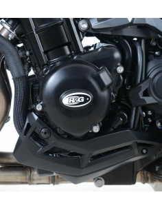 Couvre-carter gauche R&G RACING noir Kawasaki Z900