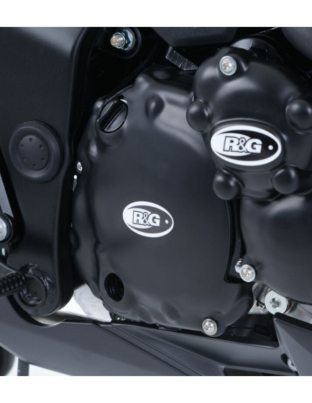 Couvre-carter droit (embrayage) R&G RACING noir GSX-S 750