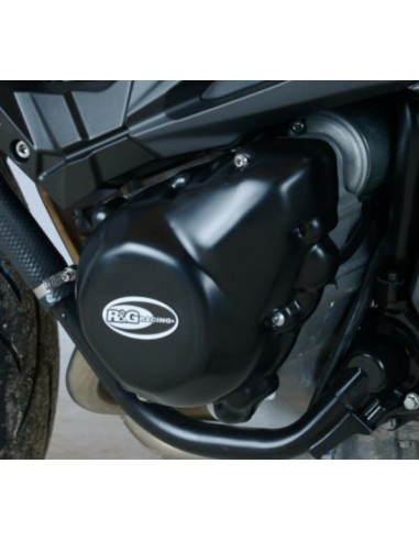 Couvre-carter gauche R&G RACING noir Kawasaki Z800