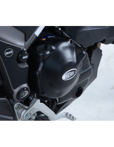 Couvre-carter droit R&G RACING noir Ducati 950 Multistrada