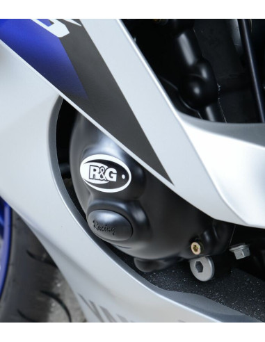 Couvre-carter gauche R&G RACING Race Series noir Yamaha YZF-R6