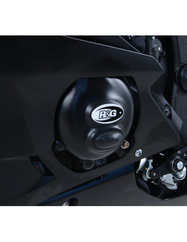 Couvre-carter gauche R&G RACING Race Series noir Yamaha YZF-R6