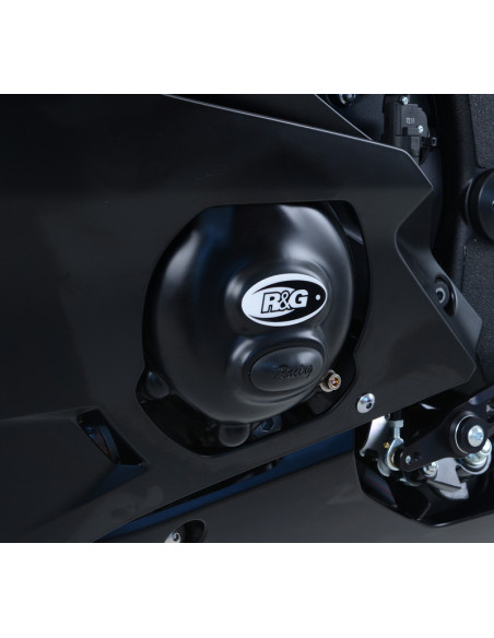 Couvre-carter gauche R&G RACING Race Series noir Yamaha YZF-R6