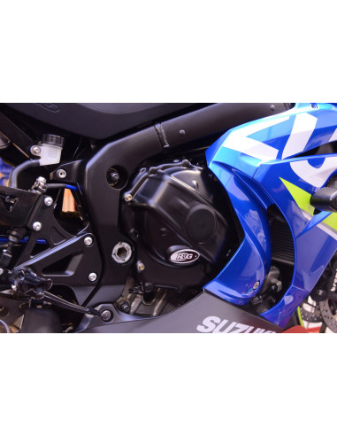 Couvre-carter droit (embrayage) R&G RACING noir Suzuki GSX-R1000