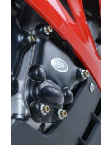 Couvre carter R&G RACING Race Series droit (demarreur) noir BMW S1000RR
