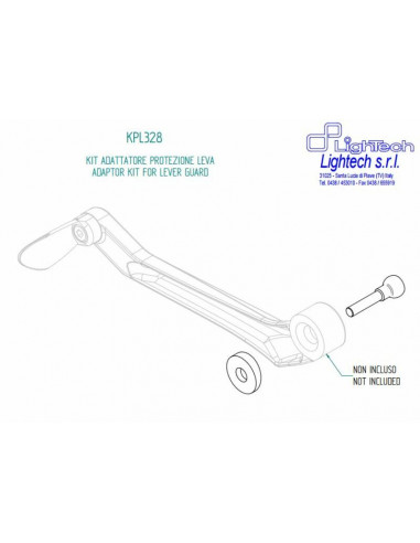 Adaptateur protection de levier LIGHTECH