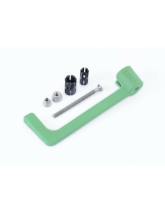 Protection de levier R&G RACING nylon vert