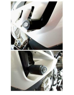 Tampons de protection R&G RACING Aero noir BMW S1000RR