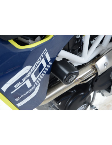 Tampons de protecion Aero R&G RACING noir Husqvarna 701 Supermoto