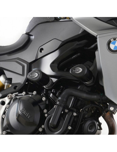 Tampons de protection avant R&G RACING Aero noir BMW F900R