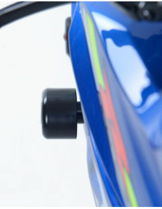 Tampons de protection R&G RACING Aero Race noir Suzuki GSX-R1000 2